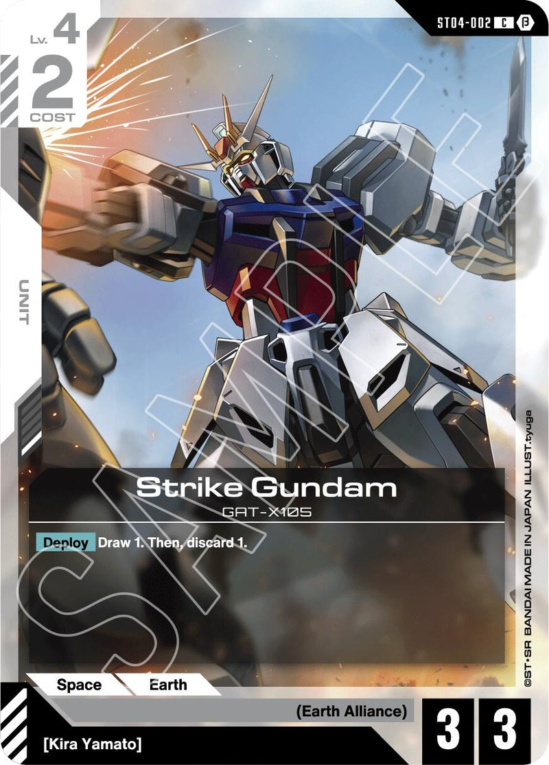 Image for Strike Gundam (ST04-002) - Gundam Card Game