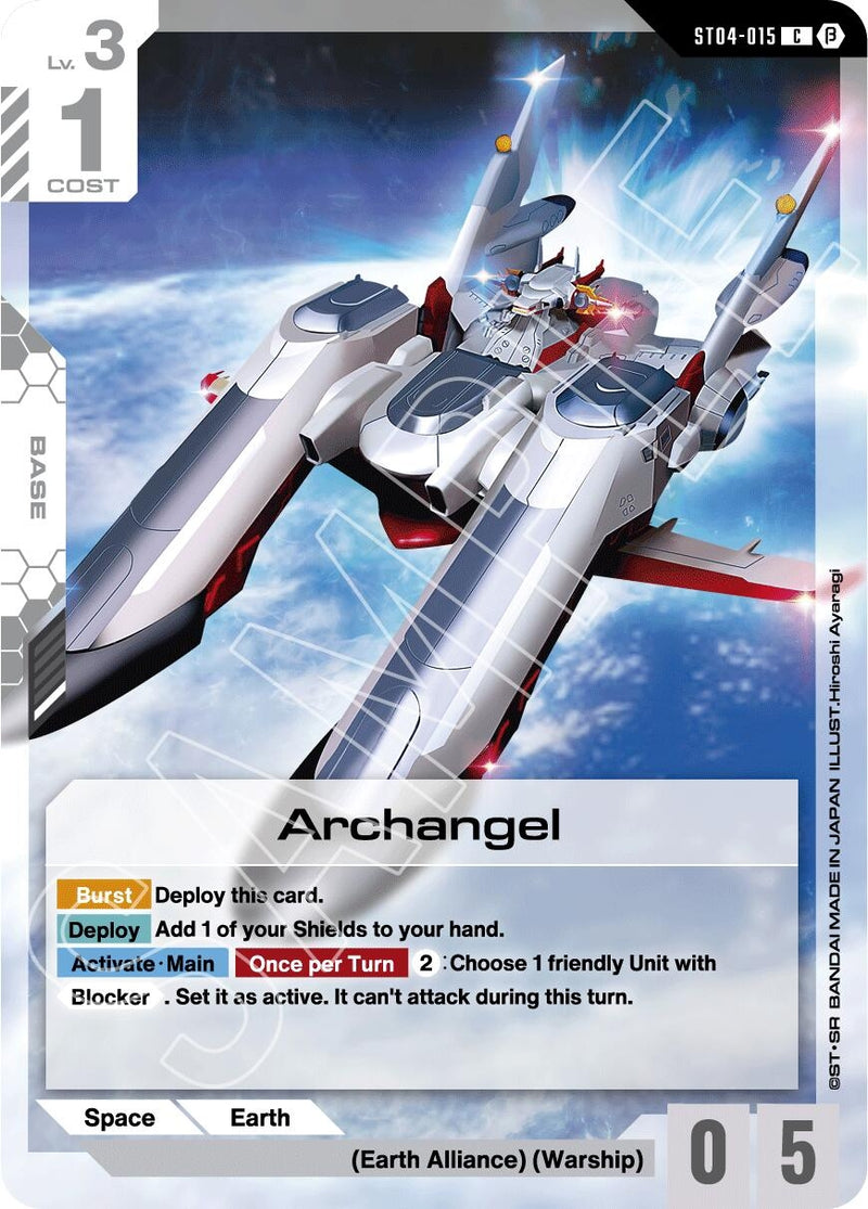 Image for Archangel (ST04-015) - Gundam Card Game