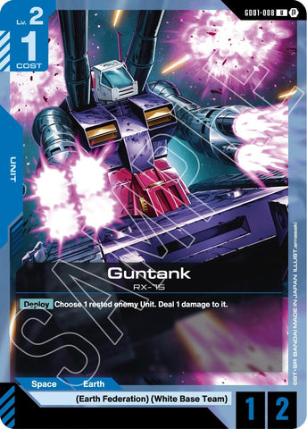 Image for Guntank (GD01-008) - Gundam Card Game