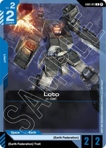 Image for Loto (GD01-011) - Gundam Card Game