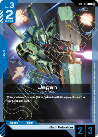 Image for Jegan (GD01-016) - Gundam Card Game