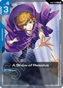 Image for A Show of Resolve (GD01-100) - Gundam Card Game