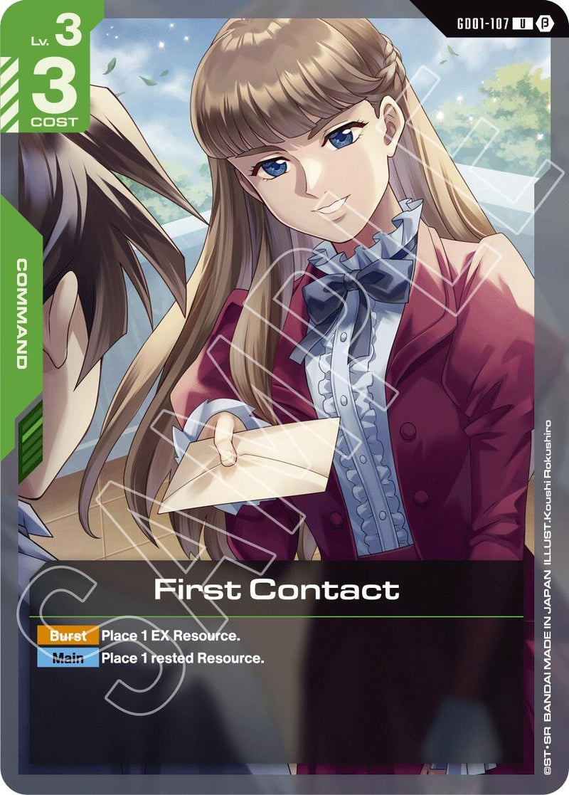 Image for First Contact (GD01-107) - Gundam Card Game