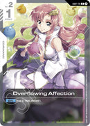 Image for Overflowing Affection (GD01-118) - Gundam Card Game