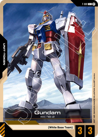 Image for Gundam (Token) (T-001) - Gundam Card Game