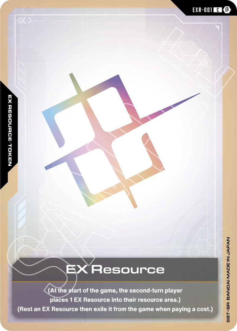 Image for EX Resource (EXR-001) - Gundam Card Game
