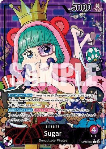 Sugar (Parallel) - (OP10-003) - Royal Blood - (Leader)