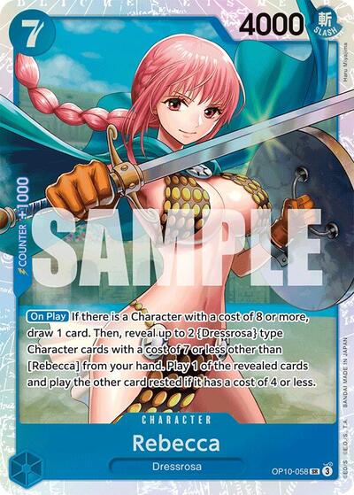 Rebecca - (OP10-058) - Royal Blood - (Super Rare)
