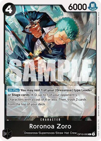 Roronoa Zoro - (OP10-095) - Royal Blood - (Rare)