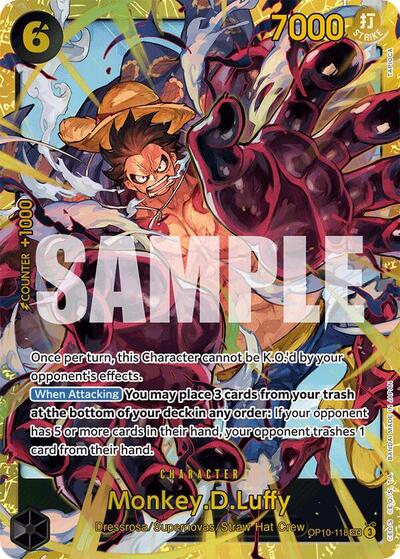 Monkey.D.Luffy - (OP10-118) - Royal Blood - (Secret Rare)