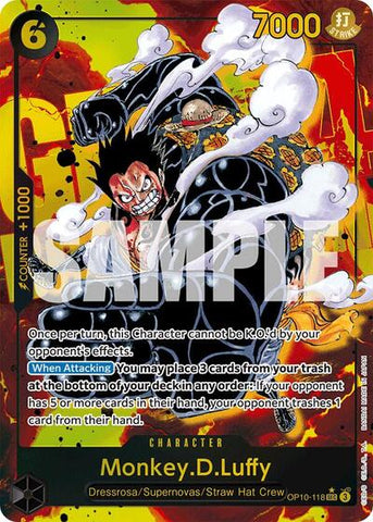 Monkey.D.Luffy (Parallel) - (OP10-118) - Royal Blood - (Secret Rare)
