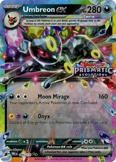 Umbreon ex (Prismatic Evolutions Stamp) - (060/131) - Miscellaneous Cards & Products - (Promo)