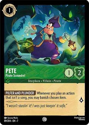 Pete - Pirate Scoundrel (89/204) [Archazia's Island]
