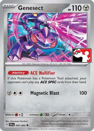 Genesect (040/064) [Prize Pack Series Six]
