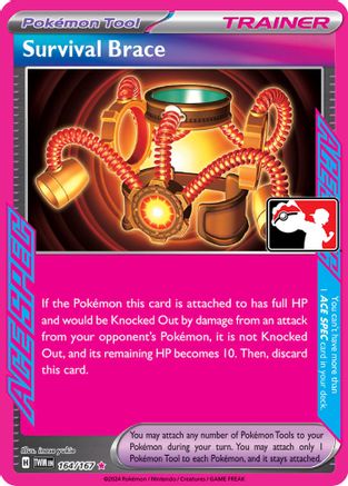 Survival Brace (164/167) [Prize Pack Series Six]