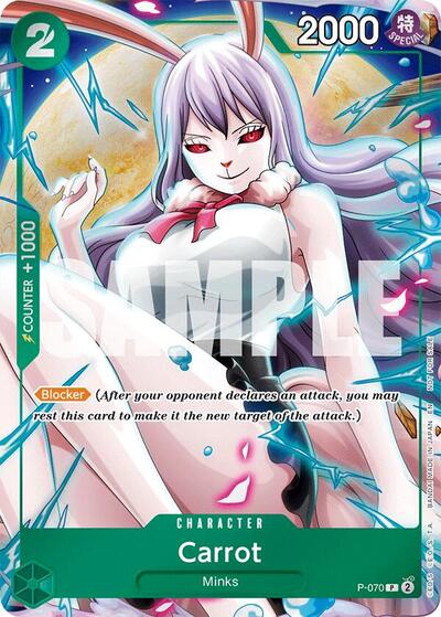 Carrot (Event Pack Vol. 6) - (P-070) - One Piece Promotion Cards - (Promo)