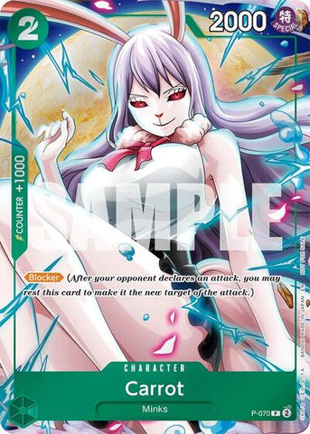 Carrot (Event Pack Vol. 6) - (P-070) - One Piece Promotion Cards - (Promo)