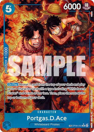 Portgas.D.Ace (TR) - (OP08-052) - Royal Blood - (Treasure Rare)
