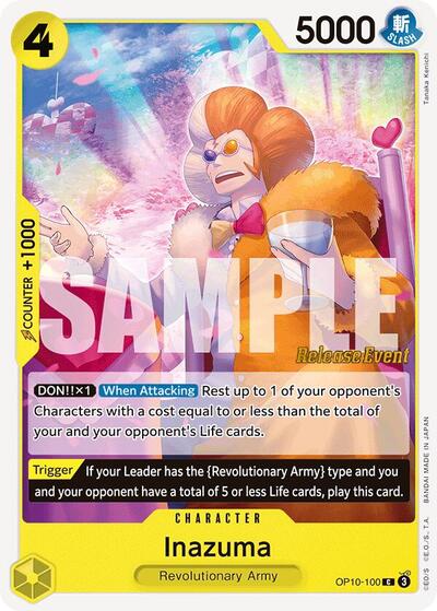 Inazuma - (OP10-100) - Royal Blood Release Event Cards - (Common)