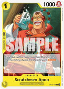 Scratchmen Apoo - (OP10-108) - Royal Blood Release Event Cards - (Common)