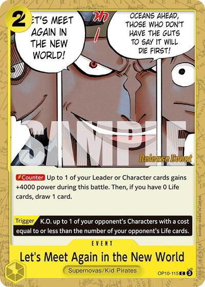 Let's Meet Again in the New World - (OP10-115) - Royal Blood Release Event Cards - (Common)
