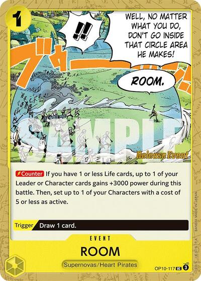 ROOM - (OP10-117) - Royal Blood Release Event Cards - (Uncommon)