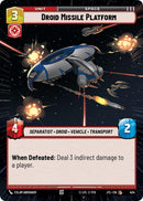 Droid Missile Platform (424) (Hyperspace) (424) [Jump to Lightspeed]