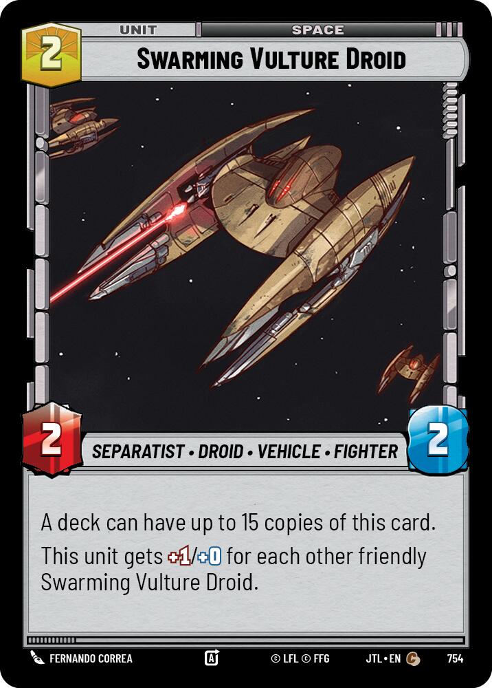Swarming Vulture Droid (754) (754) [Jump to Lightspeed]
