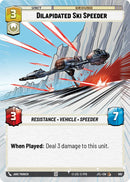 Dilapidated Ski Speeder (982) (Hyperspace Foil) (982) [Jump to Lightspeed]
