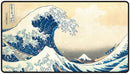 Ultra PRO: Black-Stitched Playmat - Fine Art (The Great Wave Off Kanagawa)