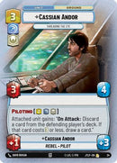 Cassian Andor - Threading the Eye (Foil) (24) [Jump to Lightspeed: Weekly Play]
