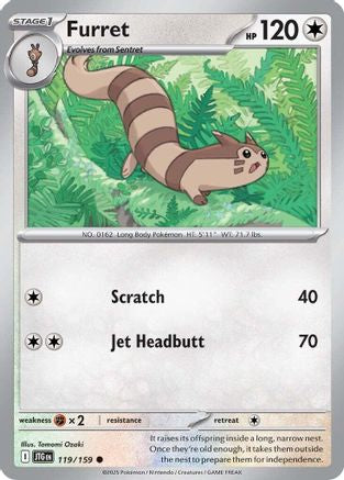 Furret - 119/159 119 - SV09 Journey Together