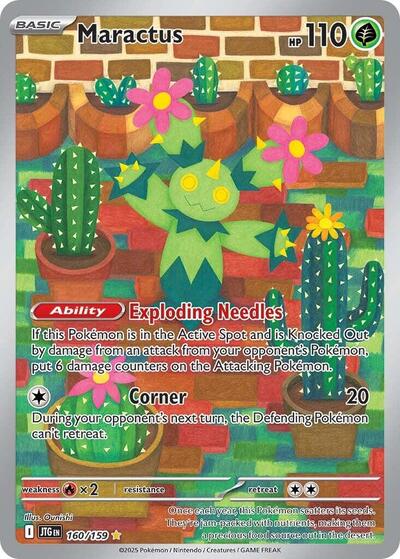 Maractus - (160/159) - SV09: Journey Together - (Illustration Rare)