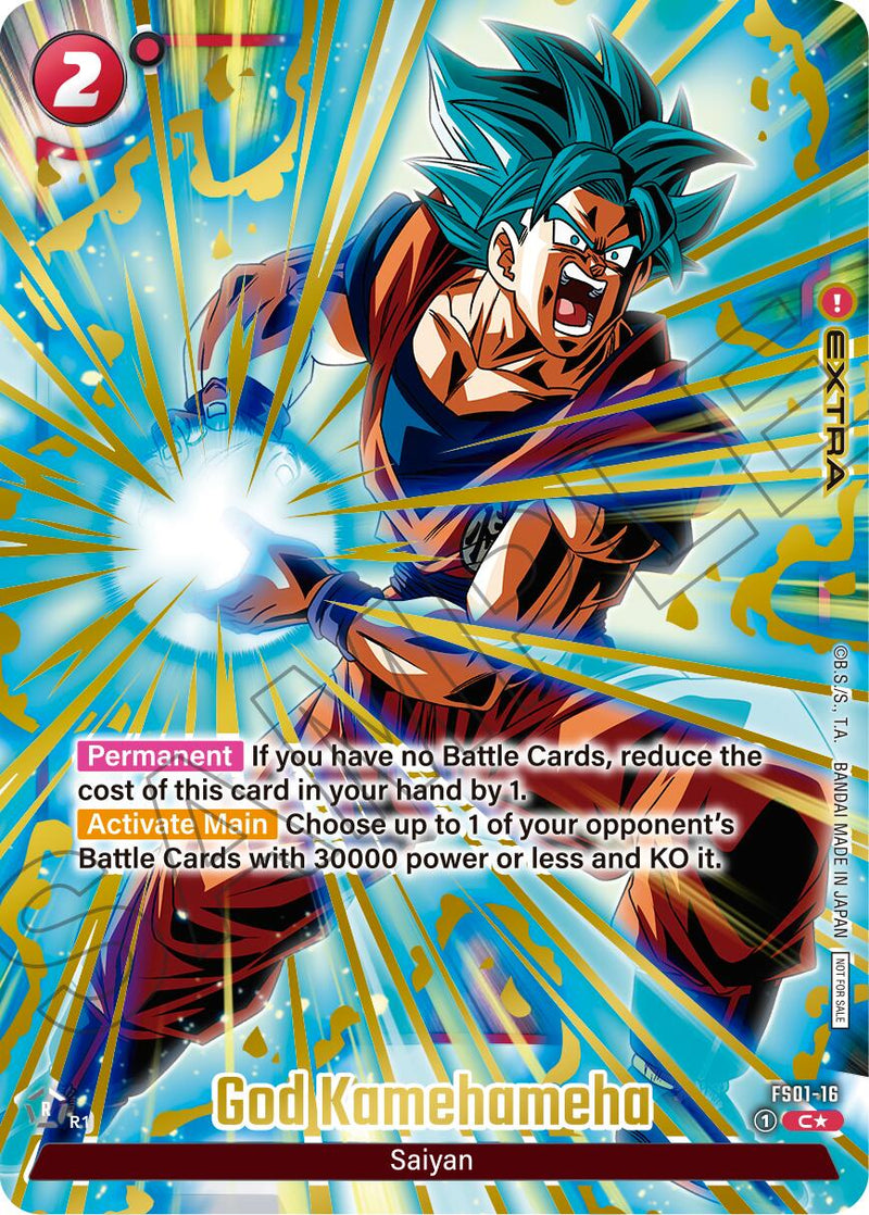 God Kamehameha (Alternate Art - Limited Pack 01) [Fusion World Promotion Cards]