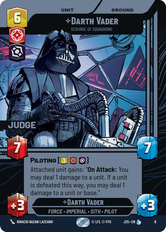 Darth Vader - Scourge of Squadrons (6) (6) [Judge Promos]