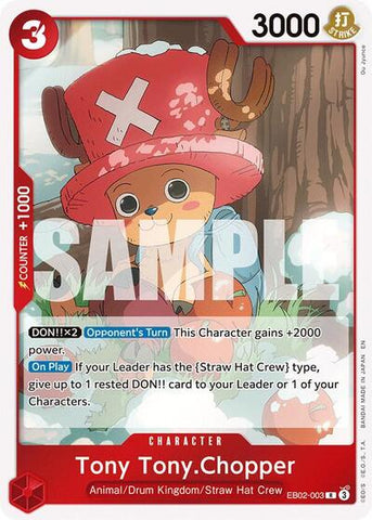 Tony Tony.Chopper - (EB02-003) - Extra Booster: Anime 25th Collection - (Rare)