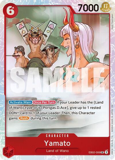 Yamato - (EB02-006) - Extra Booster: Anime 25th Collection - (Super Rare)