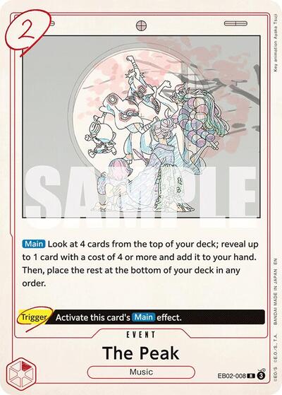 The Peak - (EB02-008) - Extra Booster: Anime 25th Collection - (Rare)