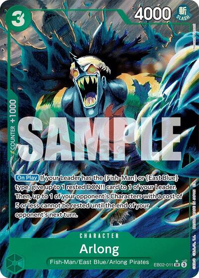 Arlong - (EB02-011) - Extra Booster: Anime 25th Collection - (Super Rare)