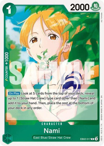 Nami - (EB02-017) - Extra Booster: Anime 25th Collection - (Rare)