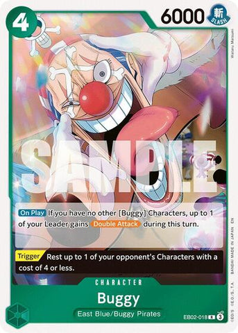 Buggy - (EB02-018) - Extra Booster: Anime 25th Collection - (Rare)