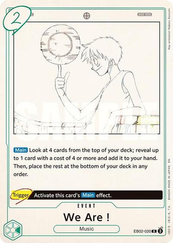 We Are! - (EB02-020) - Extra Booster: Anime 25th Collection - (Rare)
