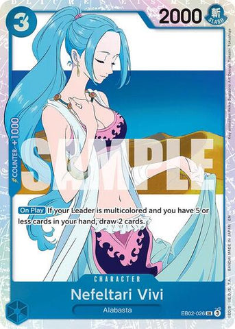 Nefeltari Vivi - (EB02-026) - Extra Booster: Anime 25th Collection - (Super Rare)