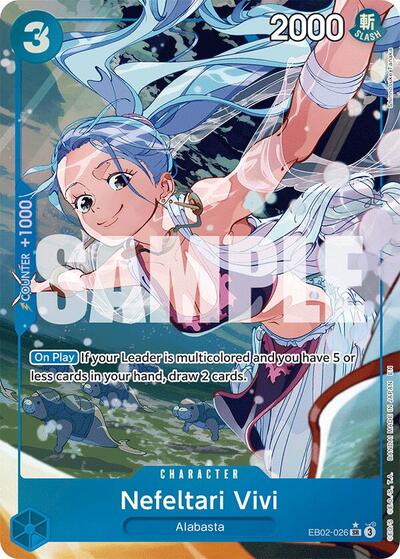 Nefeltari Vivi - (EB02-026) - Extra Booster: Anime 25th Collection - (Super Rare)