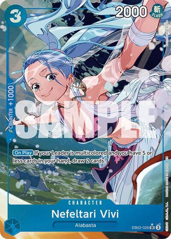 Nefeltari Vivi - (EB02-026) - Extra Booster: Anime 25th Collection - (Super Rare)