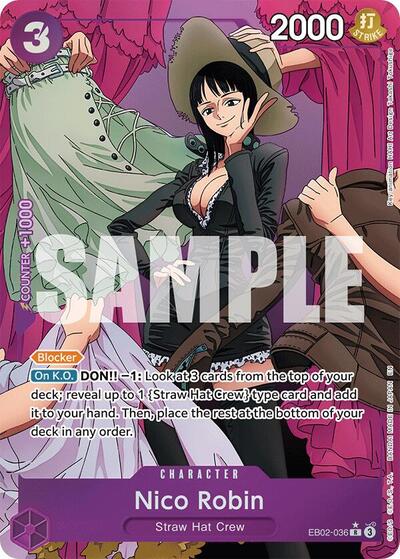Nico Robin - (EB02-036) - Extra Booster: Anime 25th Collection - (Rare)