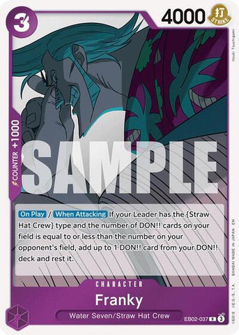 Franky - (EB02-037) - Extra Booster: Anime 25th Collection - (Rare)