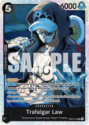 Trafalgar Law - (EB02-045) - Extra Booster: Anime 25th Collection - (Super Rare)
