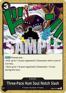 Three-Pace Hum Soul Notch Slash - (EB02-051) - Extra Booster: Anime 25th Collection - (Common)