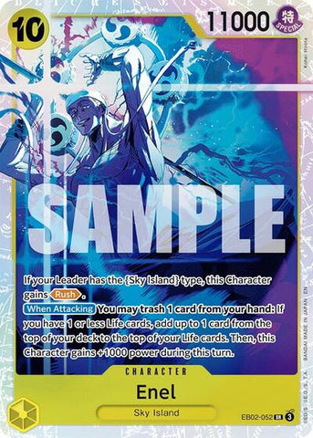 Enel - (EB02-052) - Extra Booster: Anime 25th Collection - (Super Rare)